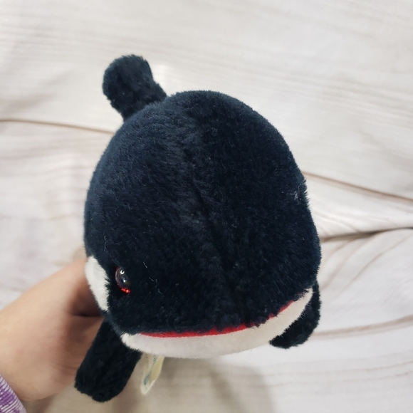 SeaWorld Shamu Orca Killer Whale Plush Stuffed Toy Vintage 10 Inch 1987 - Picture 2 of 10